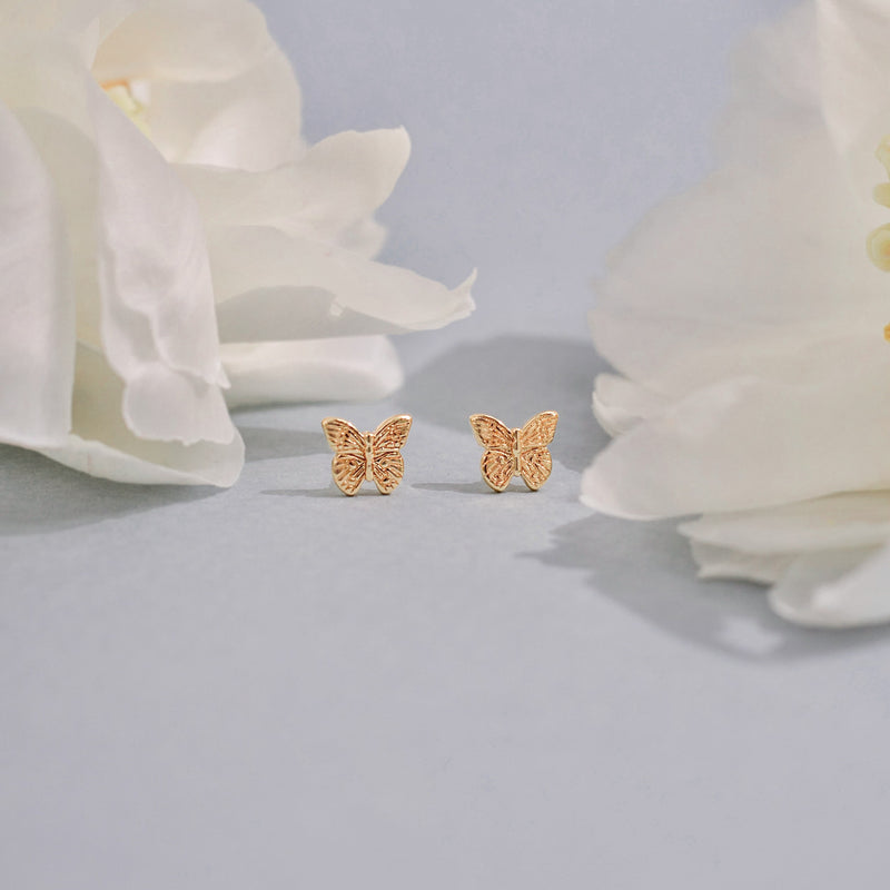 Elyse Butterfly Studs