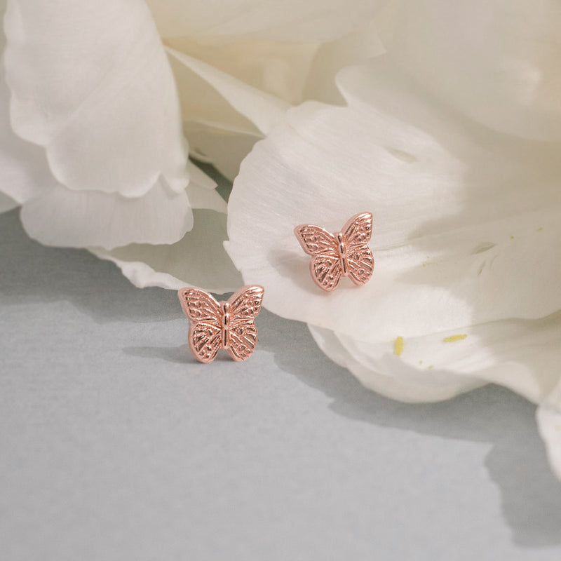 Elyse Butterfly Studs