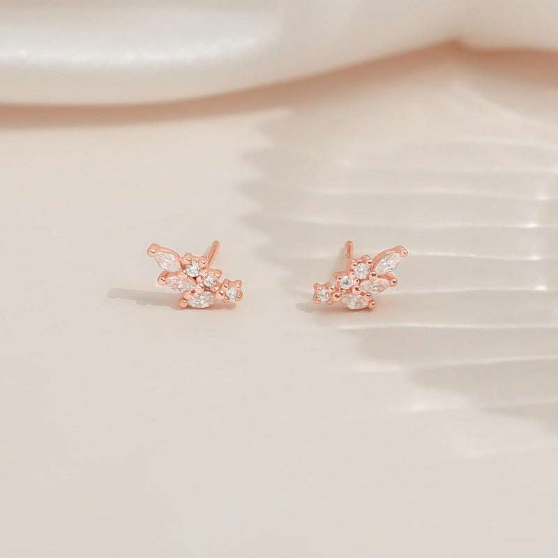 Faye Cubic Studs | Made Different Co | Singapore Personalised Jewellery