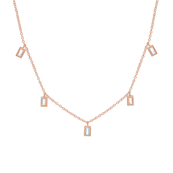 Gia Baguette Necklace
