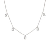 Gia Baguette Necklace