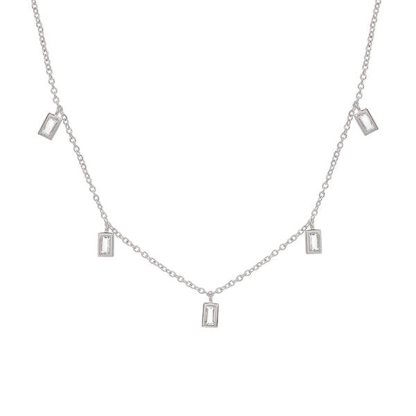 Gia Baguette Necklace