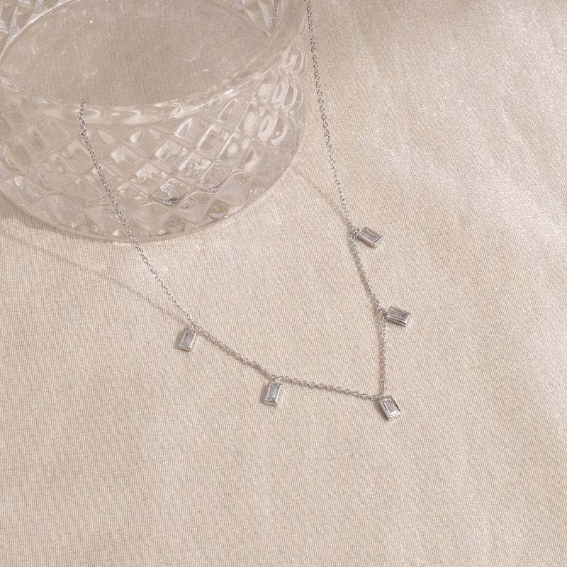 Gia Baguette Necklace