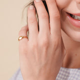 Mini Signet Ring.