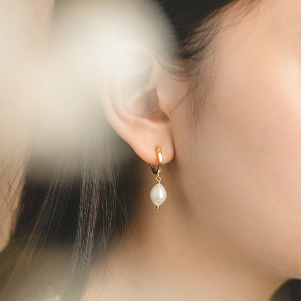 Merida Pearl Earrings Made Different Co.