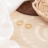 Iyla Beaded Huggies | Made Different Co | Singapore Personalised Jewellery