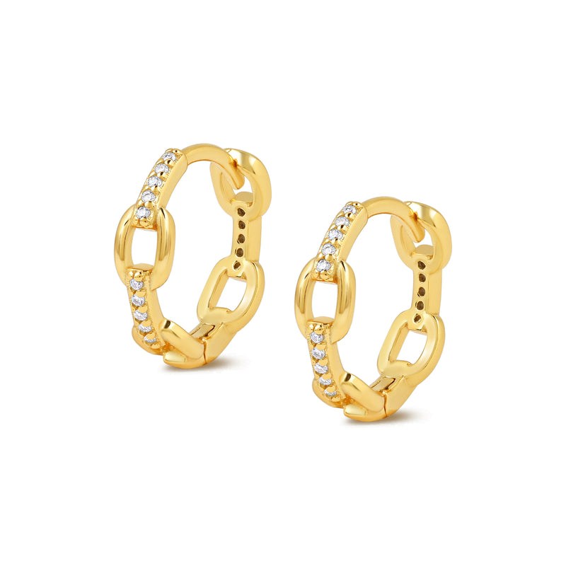 Judith Chain Hoops Made Different Co.