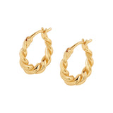 Luca Twisted Hoops Made Different Co.