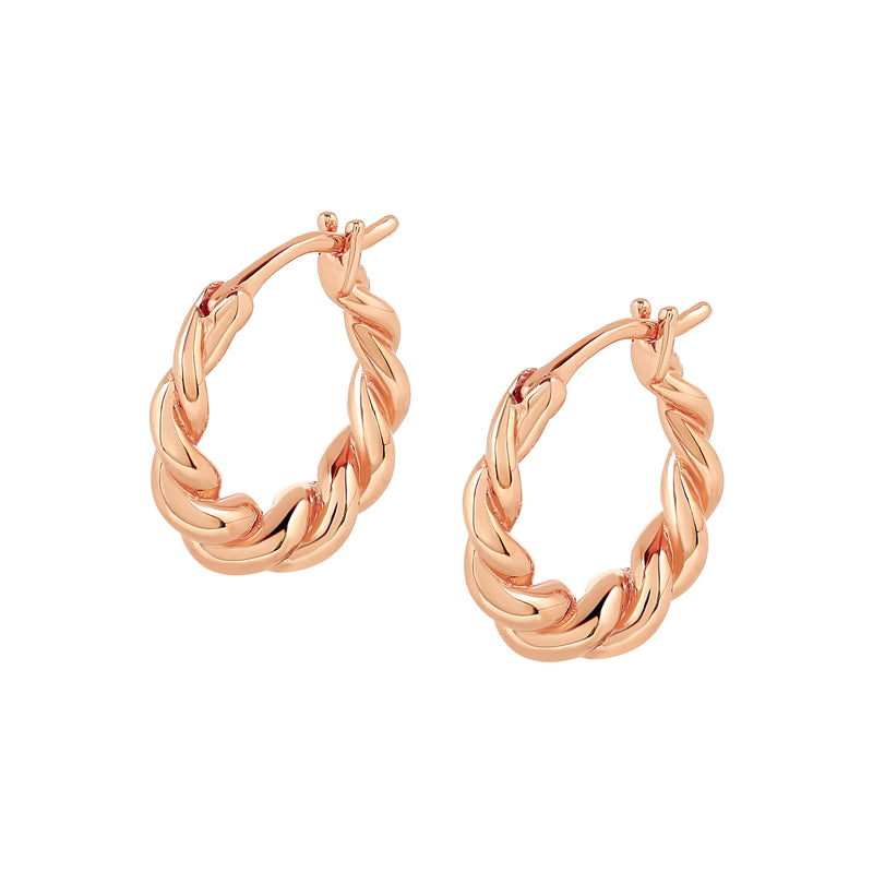 Luca Twisted Hoops Made Different Co.