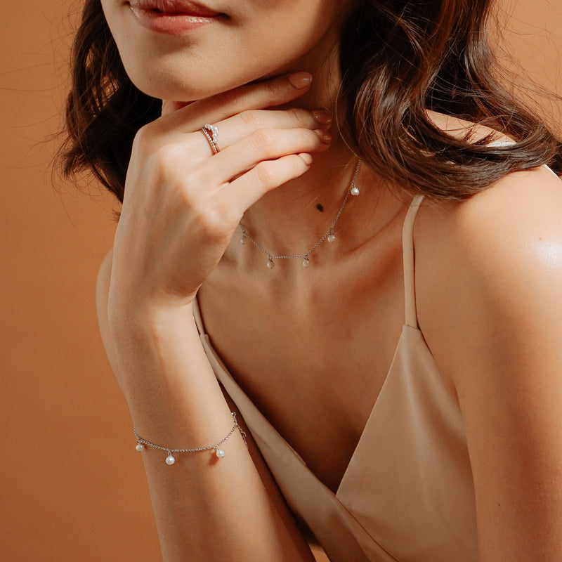 Nerissa Pearl Bracelet.