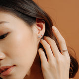 Faye Cubic Studs.