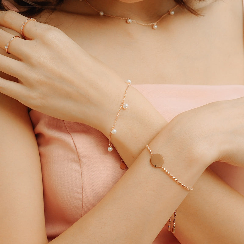 Nerissa Pearl Bracelet.