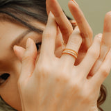 Lucie Twisted Ring.