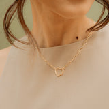 Demi Heart Necklace.