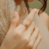 Lucie Twisted Ring.