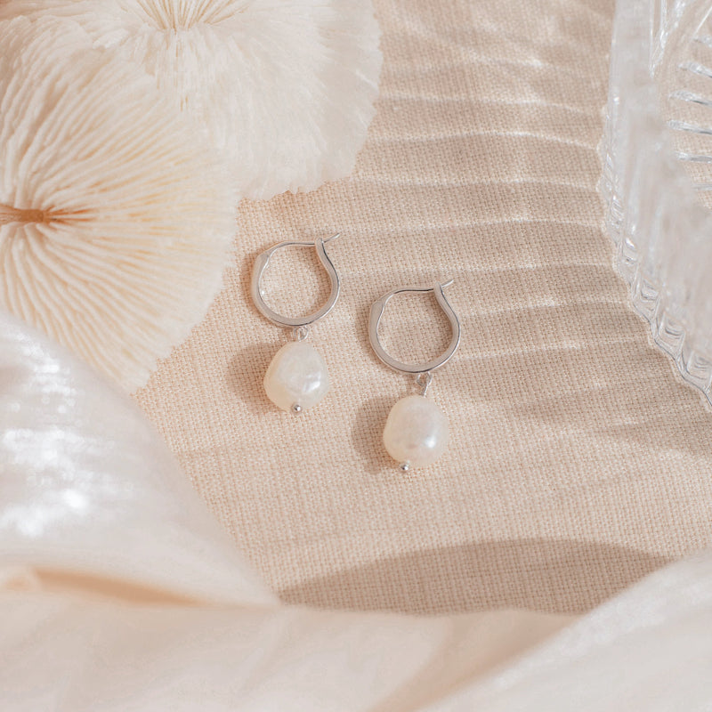 Merida Pearl Earrings Made Different Co.