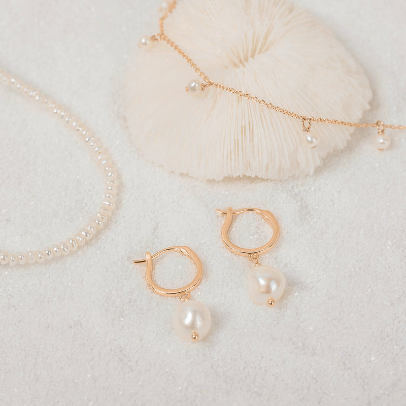 Merida Pearl Earrings Made Different Co.
