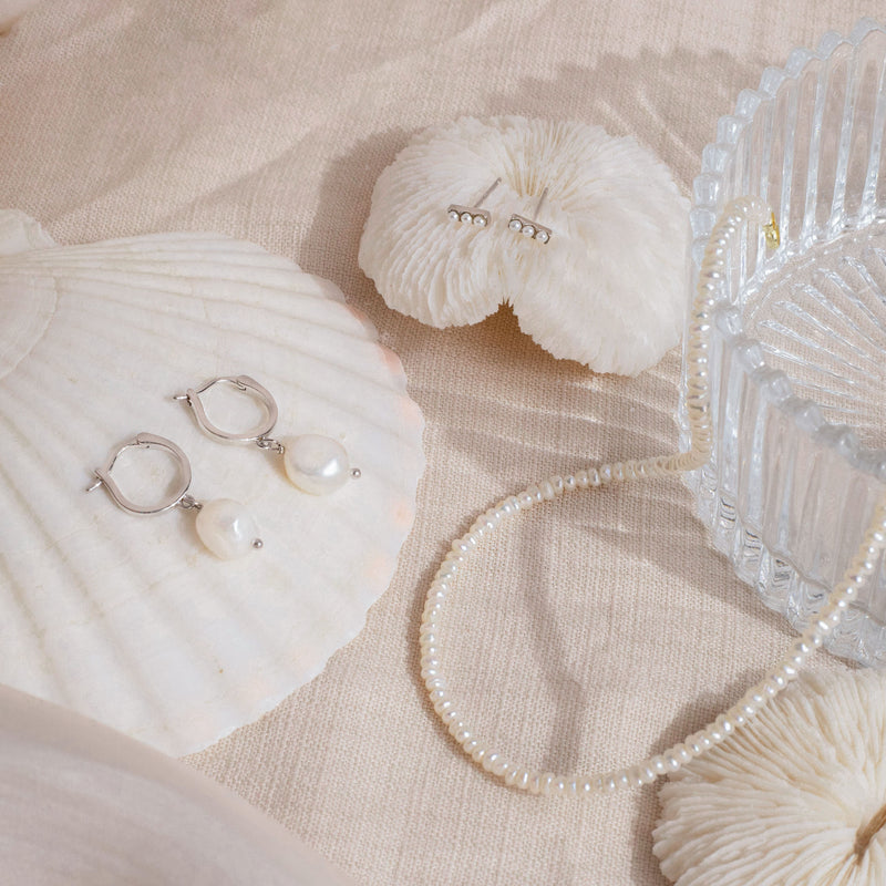 Merida Pearl Earrings Made Different Co.
