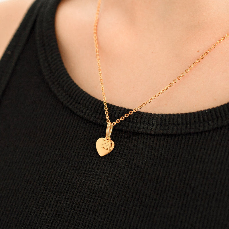 Mini Heart Pendant Necklace