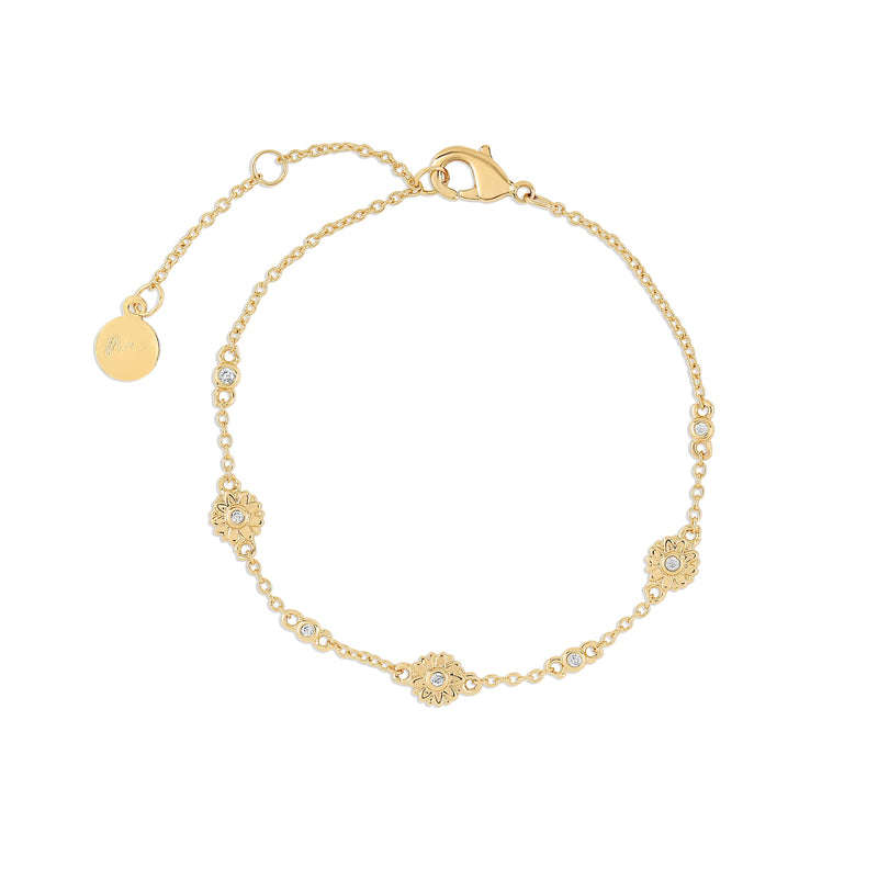 Neriah Floral Bracelet