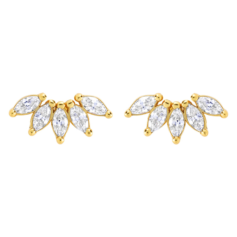 Octavia Marquise Studs Made Different Co.