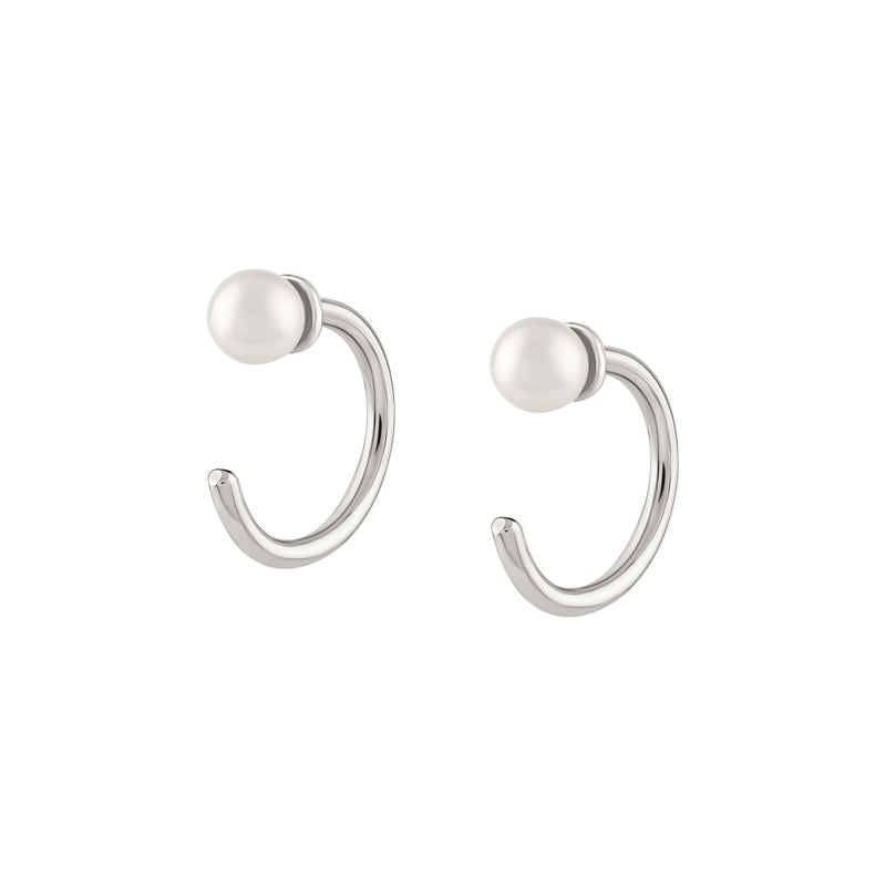 Pearl Hook Earrings.