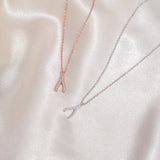 Reina Wishbone Necklace.