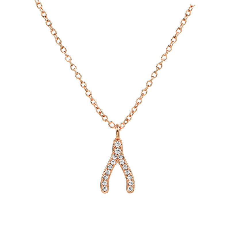 Reina Wishbone Necklace.