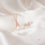 Reina Wishbone Necklace.