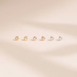 Sadie Bezel Studs.