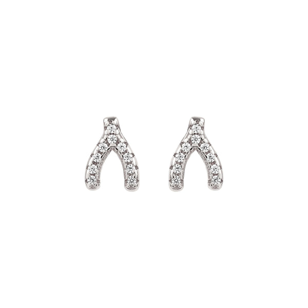 Theia Wishbone Studs.